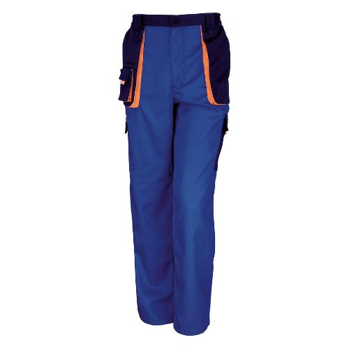 Result Workguard Work-Guard Lite Trousers Royal/Navy/Orange